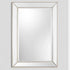 Elsa Large Silver Beaded Wall Mirror